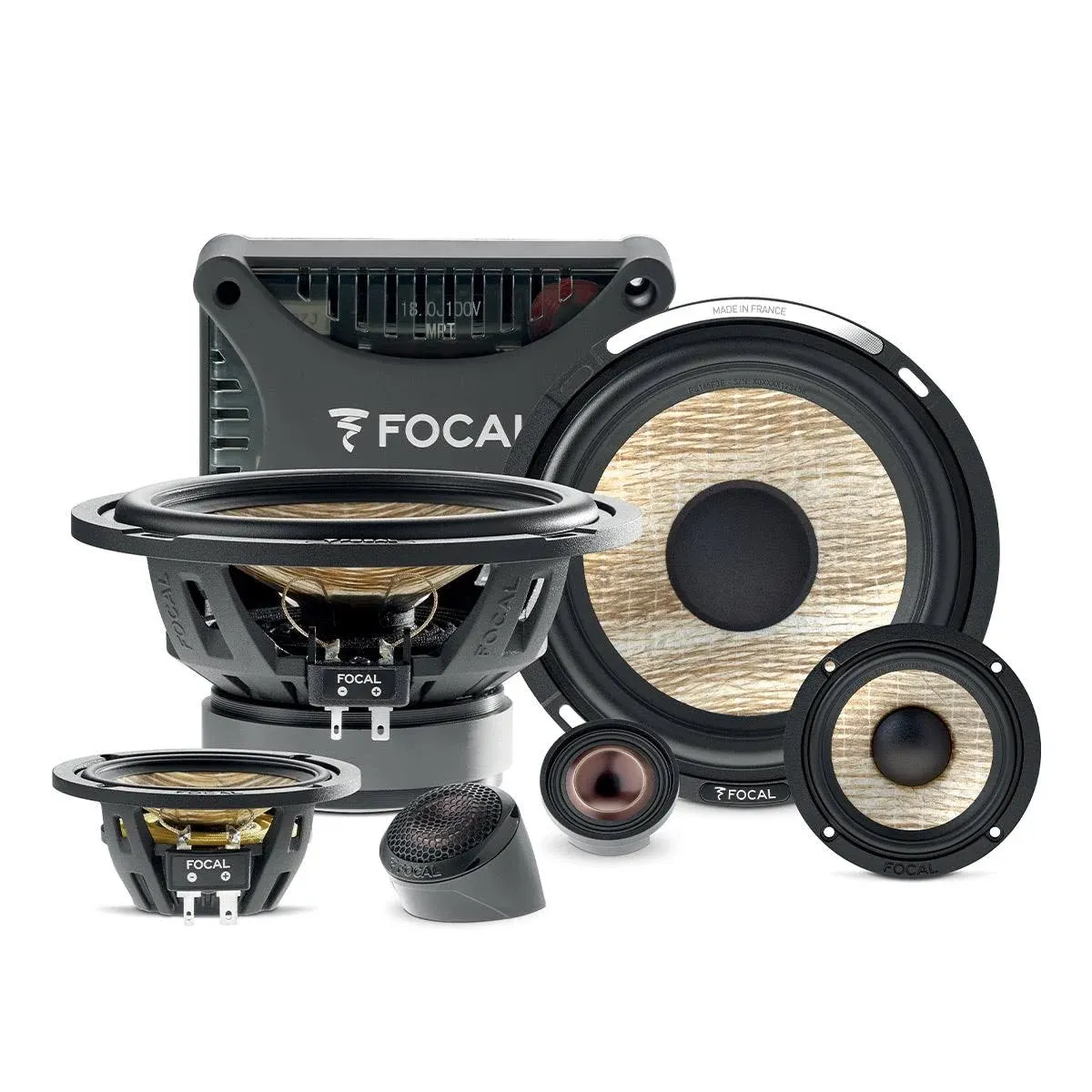 Focal PS 165 F3E Flax Series 3-Way Component Kit