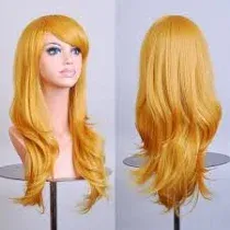 MapofBeauty 28" 70cm Long Curly Hair Ends Costume Cosplay