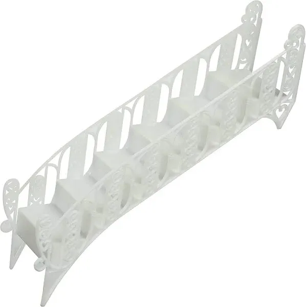 1 Pack Elegant White Tiered Wedding Cake Step Decoration Stair BirhtDay Decoration by A1 bakery supplies