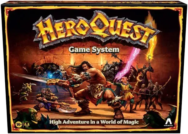 Hasbro Gaming Avalon Hill HeroQuest Game System - BRAND NEW NEVER OPENED