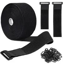 Jumpso 16ft 2 Inch Wide Cable Ties