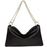 Verdusa Women's Satin Evening Handbag Shoulder Bag Purse