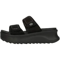 HEYDUDE Delray Slide Classic Sandals for Women in Black