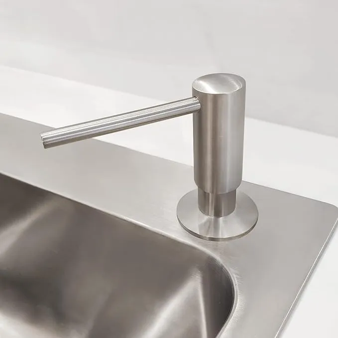 EADOT Brushed Nickel Built in Dish Soap Dispenser