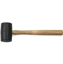 GearWrench - 82259 - 16 oz. Rubber Mallet, Wood Hickory Handle