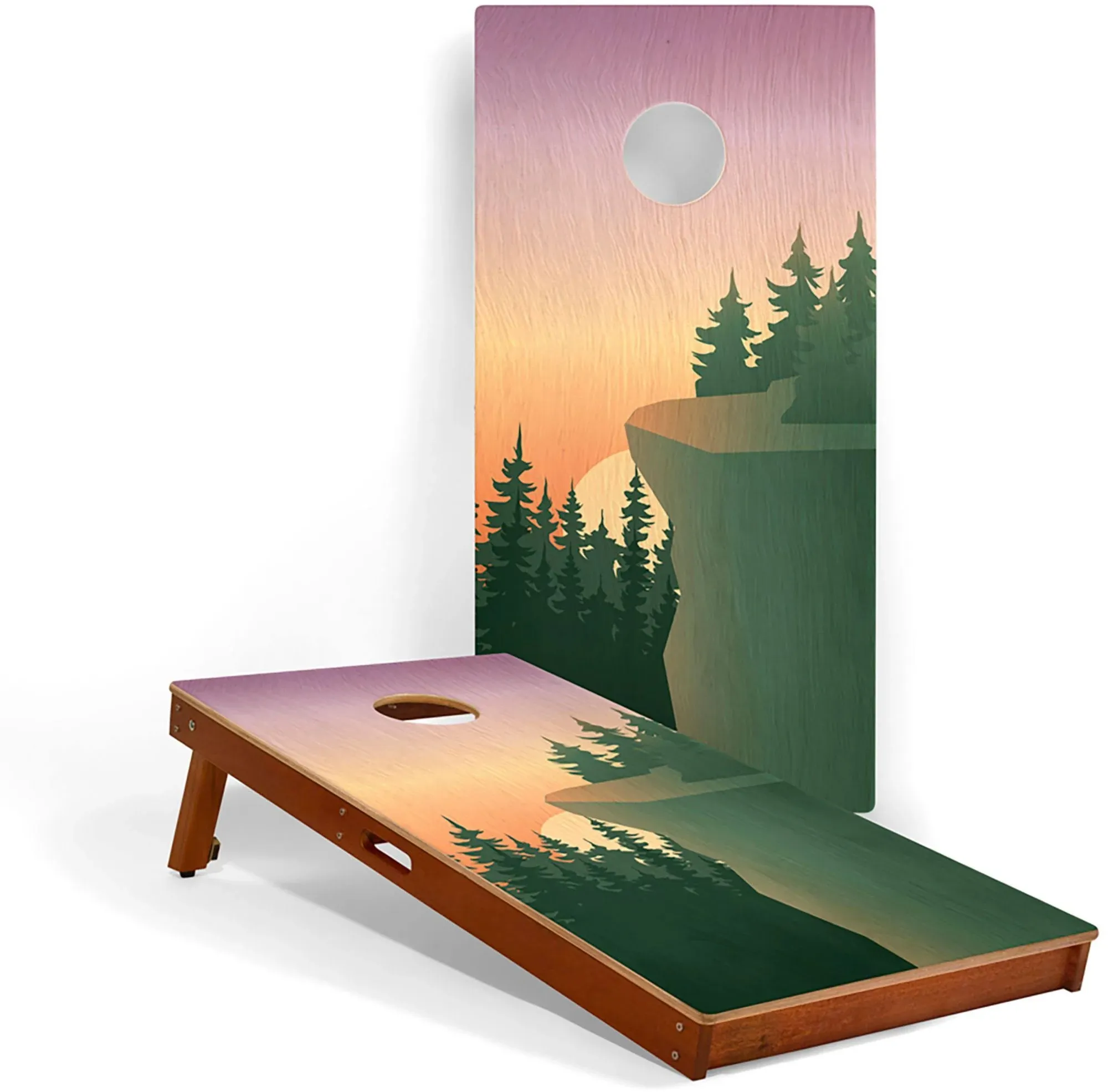 2x4 Cliff View Cornhole Boards