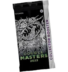 Magic the Gathering: Double Masters 2022 - Sleeved Collector Booster Pack