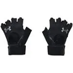 Under Armour Leather Weightlifting Gloves - Black - L