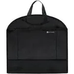 Delsey 52" Dress Cover Garment Bag Black