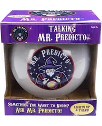 Mr. predicto plastic fortune telling ball