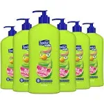 Suave Kids 3-in-1 Tear Free, Body Wash, Shampoo and Conditioners, Dermartologist Tested, Watermelon Wonder, 18 Oz Pack of 6