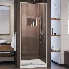 DreamLine Flex Semi-Frameless Pivot Shower Door DL-6215C-04CL