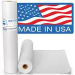 White Kraft Arts and Crafts Paper Roll - 18 Inches by 100 Feet 1200 inch - Ideal