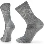 Smartwool Hike Classic Edition Light Cushion Mountain Pattern Crew Socks