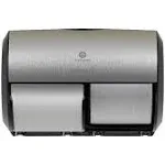 GCP 56796A Compact Coreless Side-by-Side 2-Roll Dispenser - Stainless Steel New