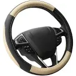 SEG Direct Car Steering Wheel Cover Universal Standard Size 14.5-15 inch