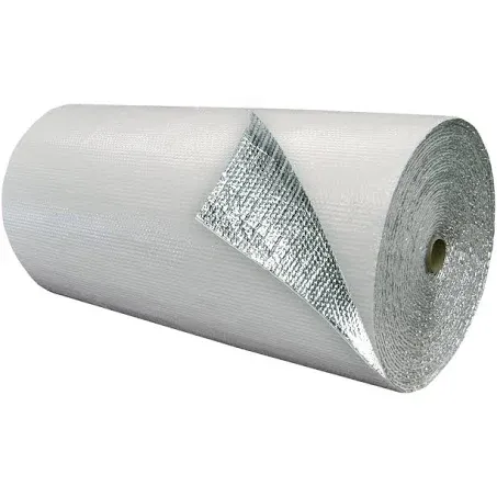 4' X 125' Double Bubble Reflective Foil Insulation, Radiant Barrier (500 sq. ft.)