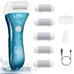 Electric Foot Callus Remover, Rechargeable Electronic Foot File Pedicure Kits ...