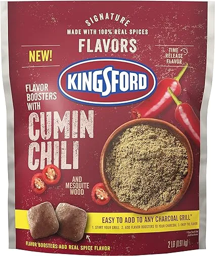 Kingsford Flavor Boosters with Cumin and Chili, 2 Pounds (Packaging May Vary)