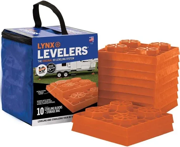 Tri-Lynx Orange Leveling Blocks 10 Pieces