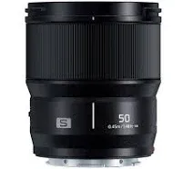 Panasonic LUMIX S 50mm F1.8 Lens for L-Mount Mirrorless Full Frame Camera Bundle