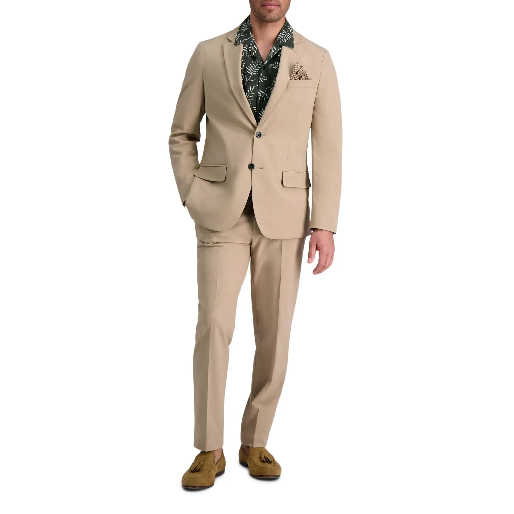 Haggar Men's Smart Wash with Repreve Slim Fit Suit Separates-Pants & Jackets