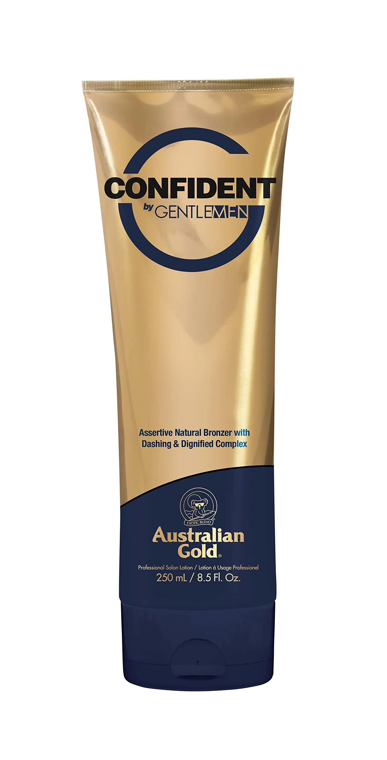 Australian Gold Confident By Gentlemen Natural Bronzer Tanning Lotion