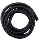 Gardner Bender FLX-3406B, Black Split Flex Tubing, ¾ inch x 6 ft