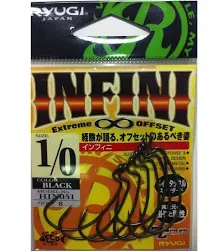 RYUGI Infini Offset Wide Gap WORM Hook