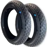 Two Vee Tire 20X4.0 Bike Tires Mission Command E-Bike 50 with Endurance Compound