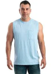 Berne Men Lightweight Performance Sleeveless Pocket T-Shirt