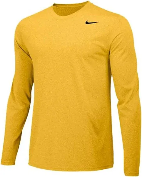 Nike Men's Legend Long Sleeve Shirt - L / Black