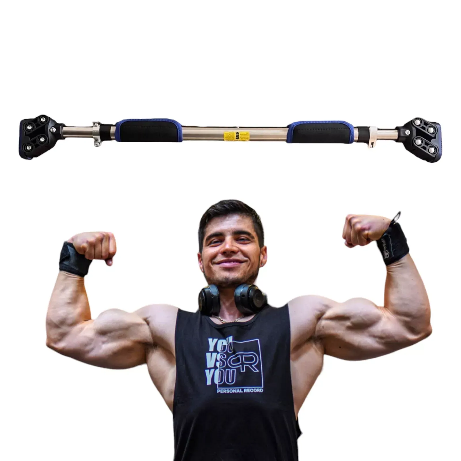 Pull Up Bar for Doorway, Pull Up Bar, Strength Training Pull-up Bars,Adjustabl<wbr/>e 