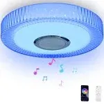 EXHOURME Bluetooth Speaker Ceiling Light