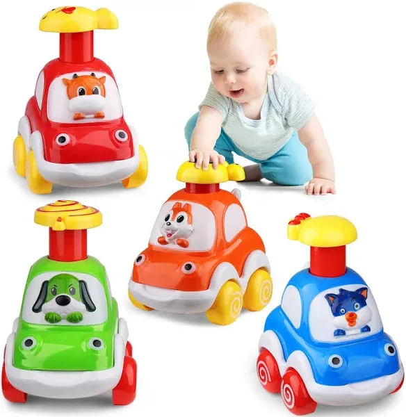 Animal Car Baby Toys for 1 2 Year Old Boy|First Birthday Gifts for Toddler Toys 