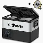 Setpower 37QT PT35 12V RV Fridge Freezer Portable Car Refrigerator