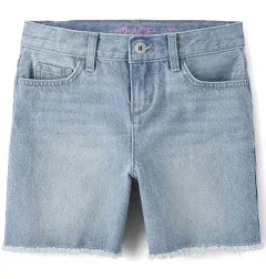 The Children's Place Girls Denim Midi Shorts