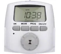 Intermatic DT620 Heavy Duty Indoor Digital Plug-In Timer