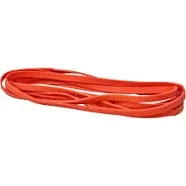 Alliance Red Packer Bands, Size #170 (7" x 1/4"), Approx. 90 Bands, 1 lb. Box, Red (97705)