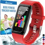 Inspiratek Kids Fitness Tracker for Girls and Boys Age 5-16 (4 Color)- Waterproo