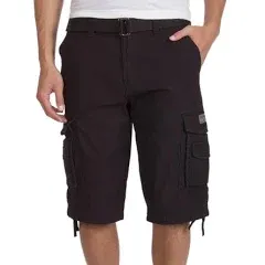 Unionbay Men's Cordova Belted Messenger Cargo Short - Reg and Big and Tall Sizes