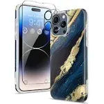 GVIEWIN for iPhone 15 Pro Case with Screen Protector+Came<wbr/>ra Lens Protector| [Mil