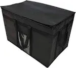 XXXL Large Insulated Collapsible Cooler Bag, Reusable Grocery Shopping Bag Keep Food Hot or Cold,Ideal for Catering