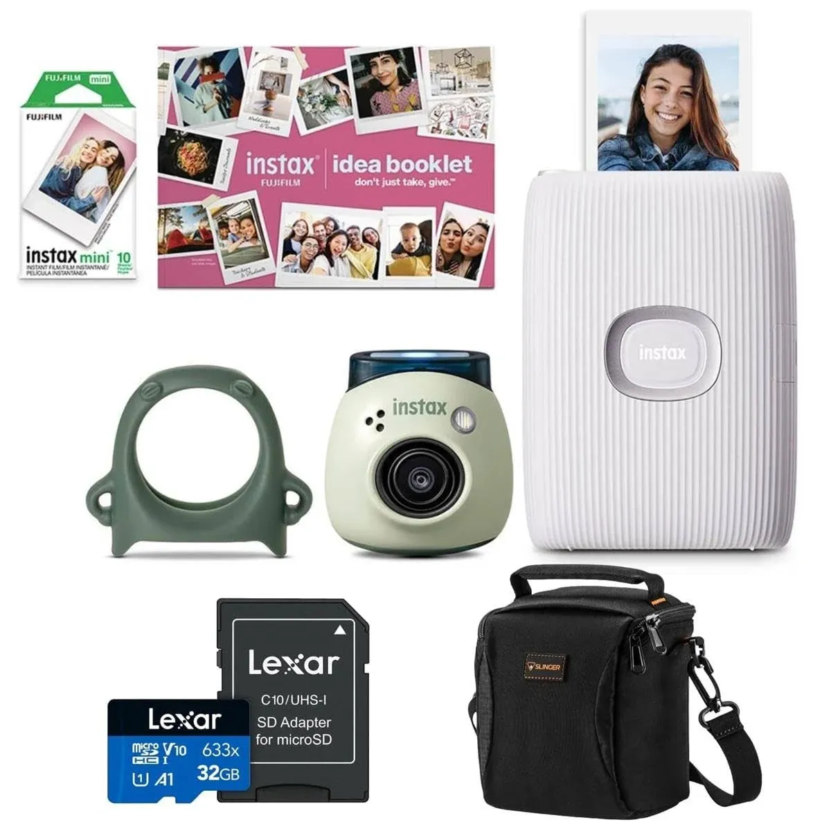 Fujifilm Instax Pal Digital Camera with Mini Link 2 Smartphone Printer