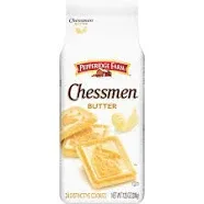 Chessmen Butter Cookies Multipack: 24 Golden-Baked Cookies for Every Occasion