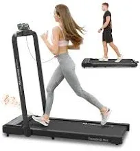 Mobvoi Home Treadmill SE/Plus 3 in 1 Folding Treadmill Walking Pad 2.5 HP Compact Running Walking Machine with Remote Control for Home Office 265 LBS 7.6 MPH