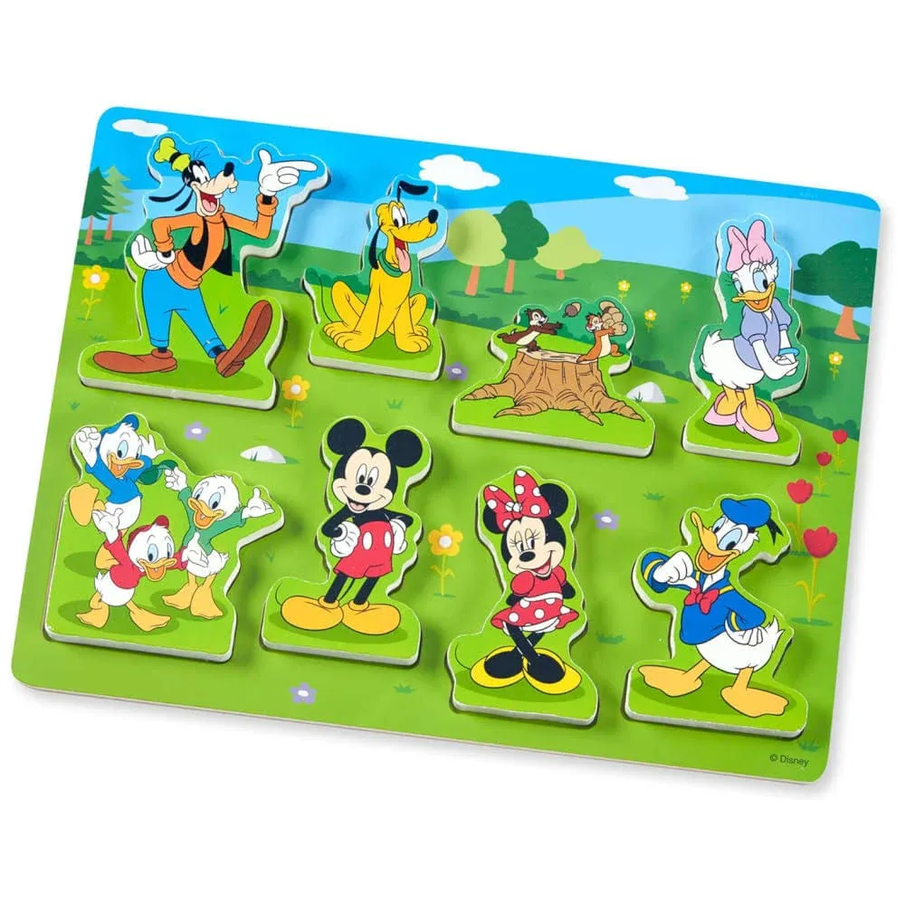 Melissa & Doug Mickey Mouse Clubhouse Wooden Chunky Puzzle