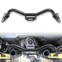 Elitewill Adjustable Transmission Crossmember with Black Powder Coating Fit for 1963-1987 C10 / C20 / Blazer / Suburban Adjustable Center Tab