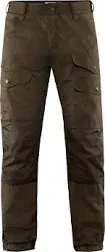 Fjallraven Vidda Pro Ventilated Trousers Regular Men&#039;s Hiking Pants, Chestnut/Ti