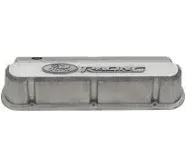 Ford Racing 302-146: Slant Edge Valve Cover Set W Logo